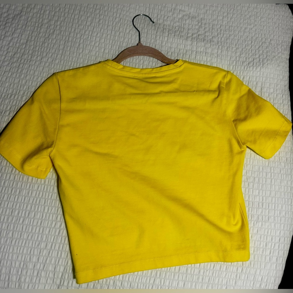 Yellow top from Zara. Used only once. Comfy for a everyday use.